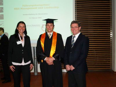 Erster MBA Absolvent aus Rosenheim